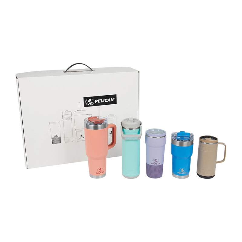 Pelican 5-pc Sample Hydration Kit in Cardboard Case 5