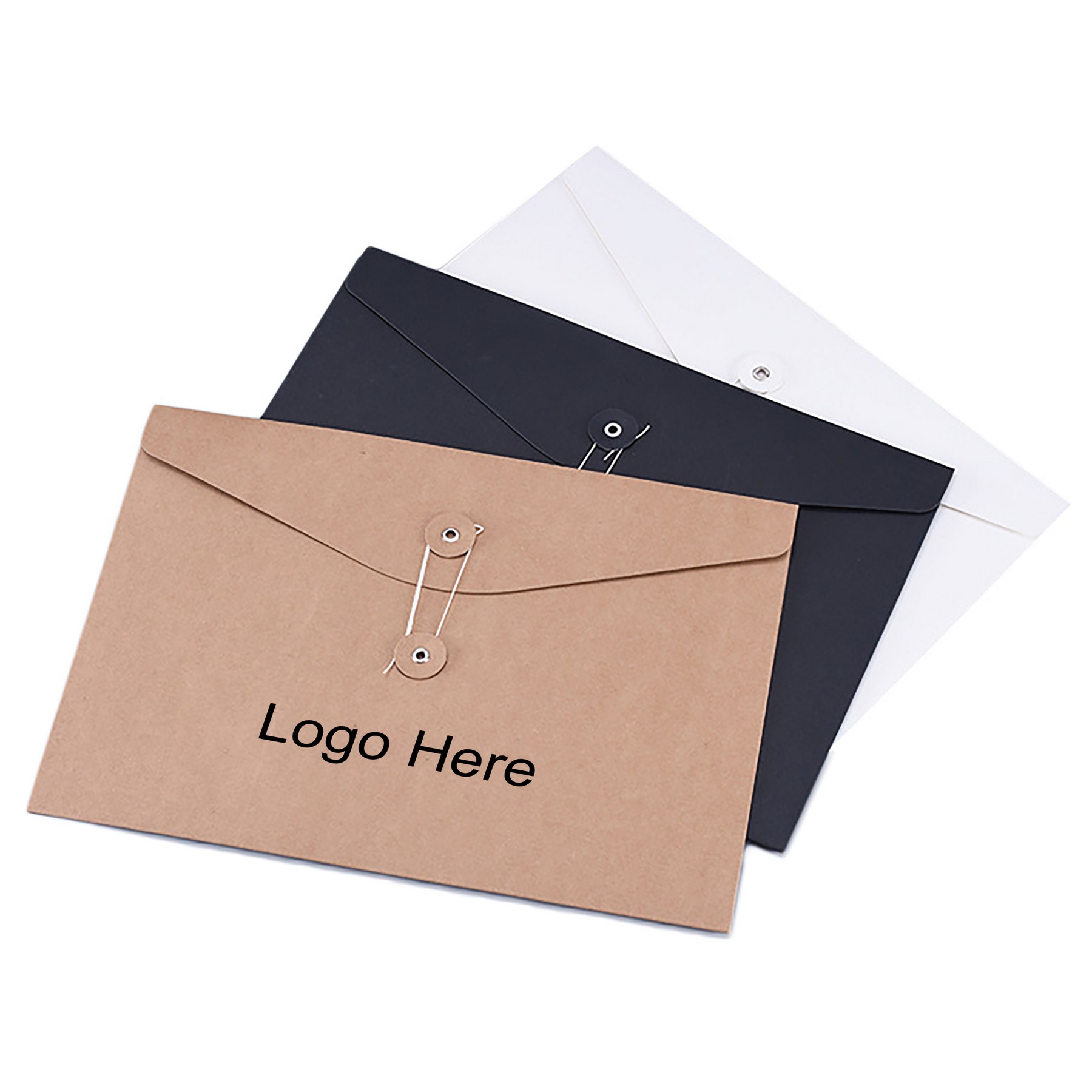 String-Tie Closure A4 Paper Envelope File Holder Organizer 6