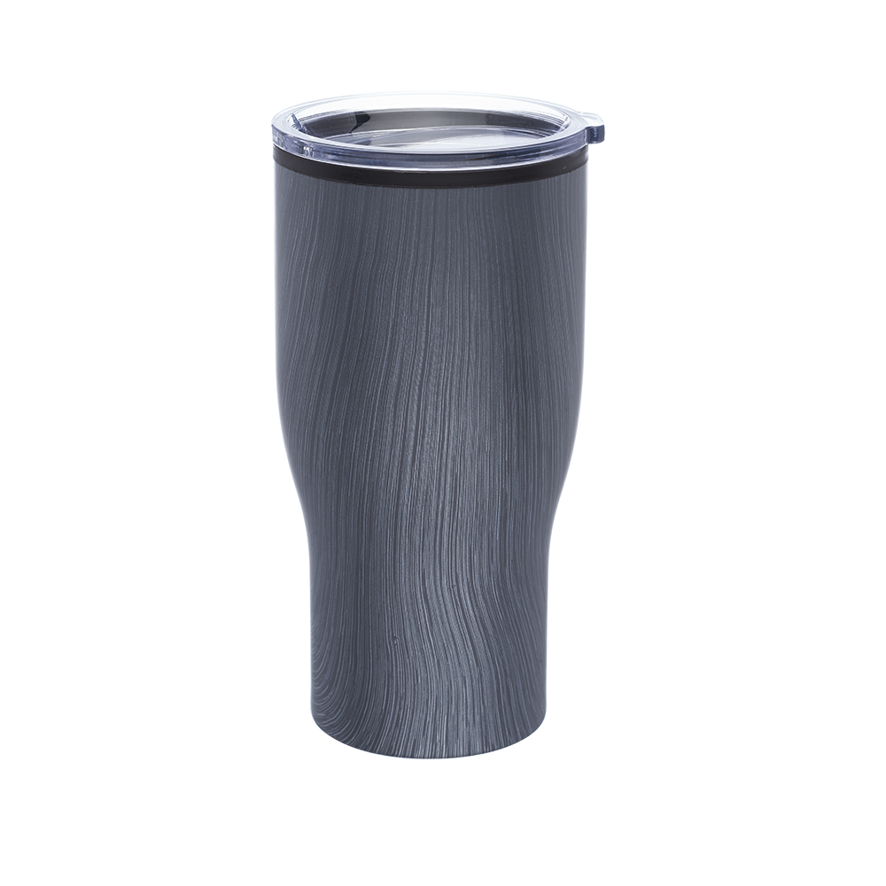 28 oz. Challenger Travel Mugs with Wood Finish 6