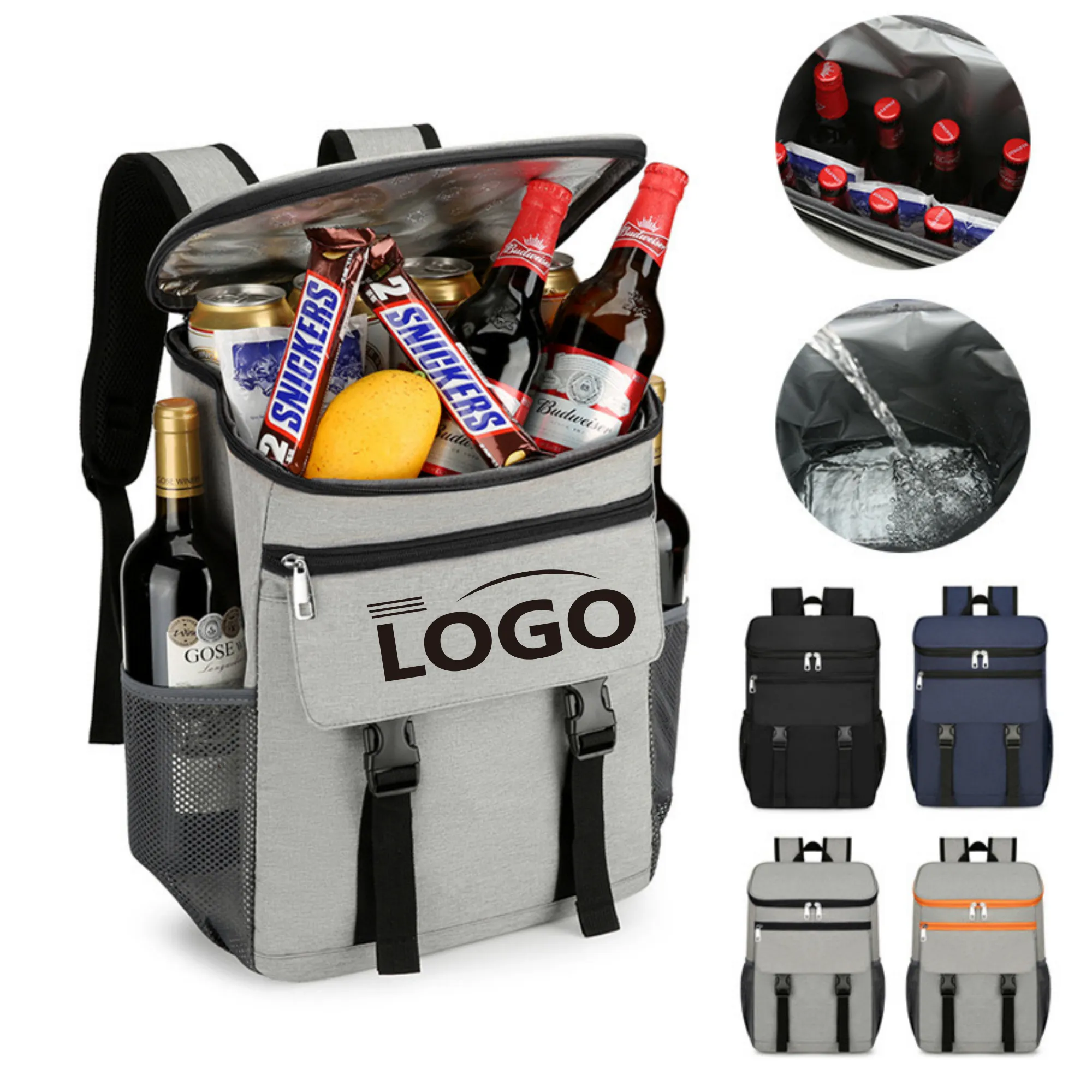 Portable Insulated Cooling Backpack 5