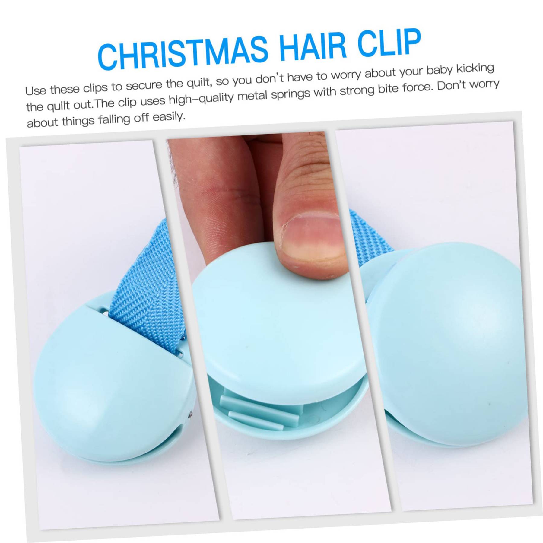 2 Pcs Baby Blanket Clips 4