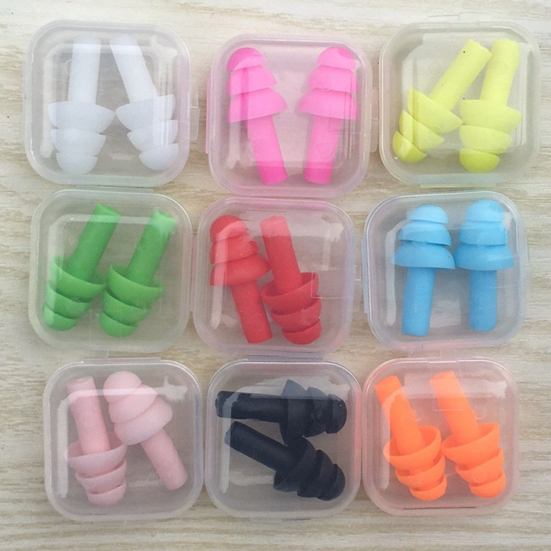 Silicone Waterproof Earplugs 1