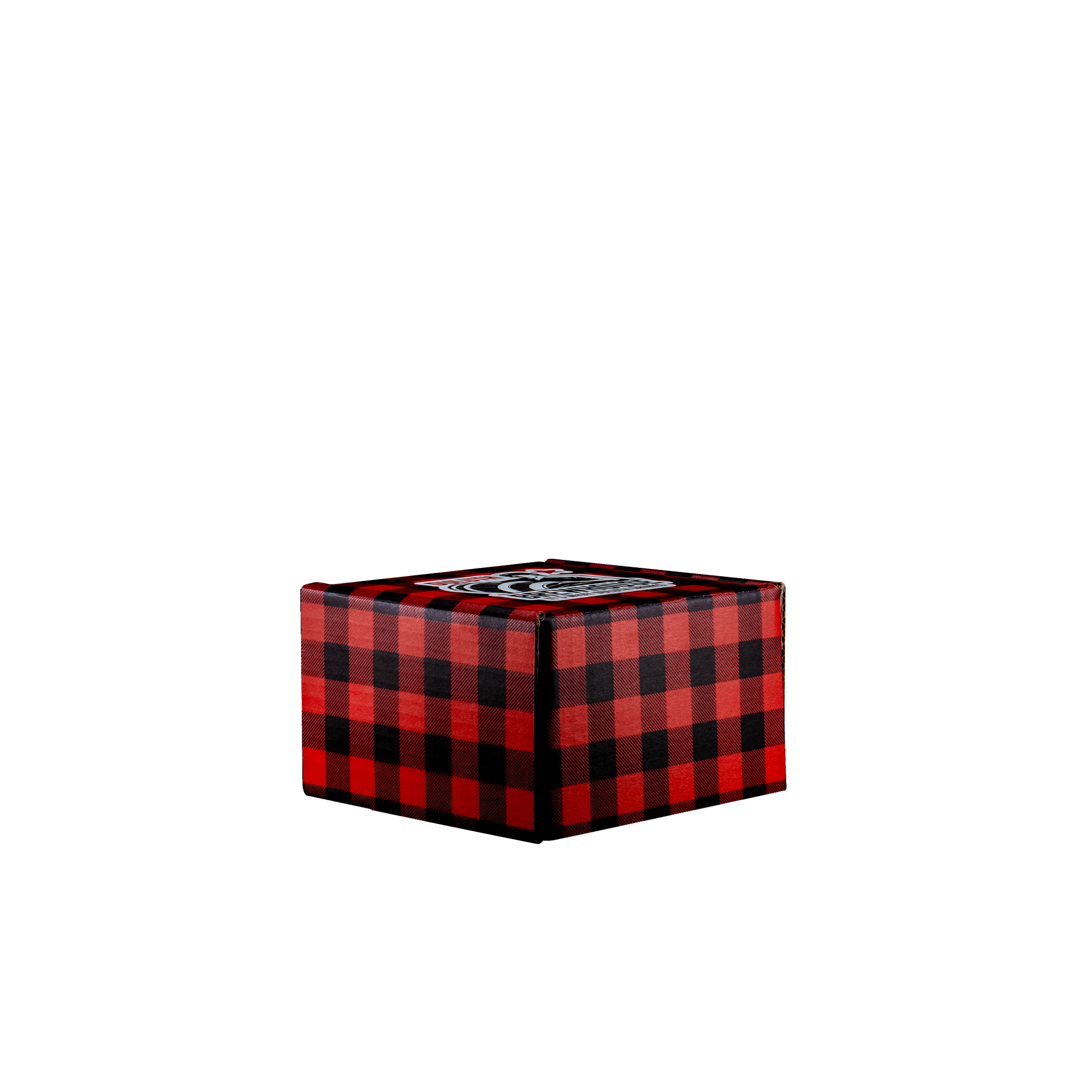 Mailing Box, B-Flute6" x 6" x 4" - White - C - 144 sq in 2