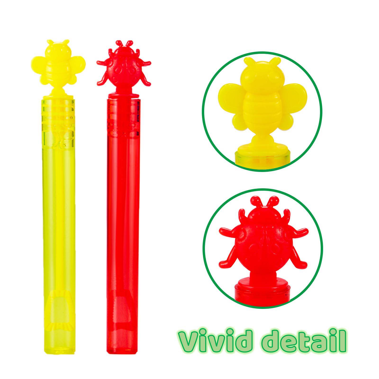 Eight Piece Set of Children's Insect Bubble Sticks 5