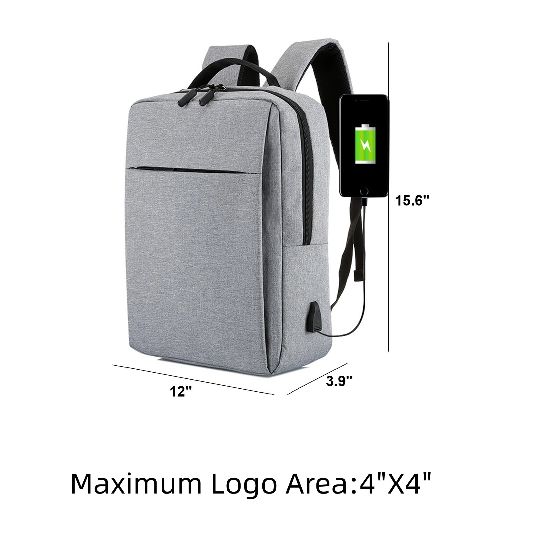 Multifunction Backpack With Charger 3
