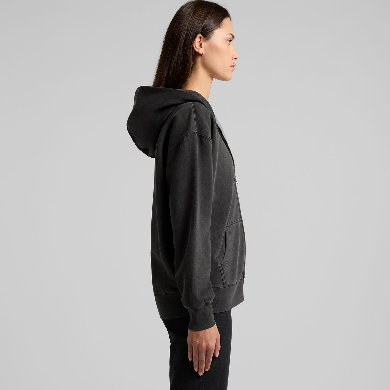 Wo's Relax Faded Zip Hood | 4170 14