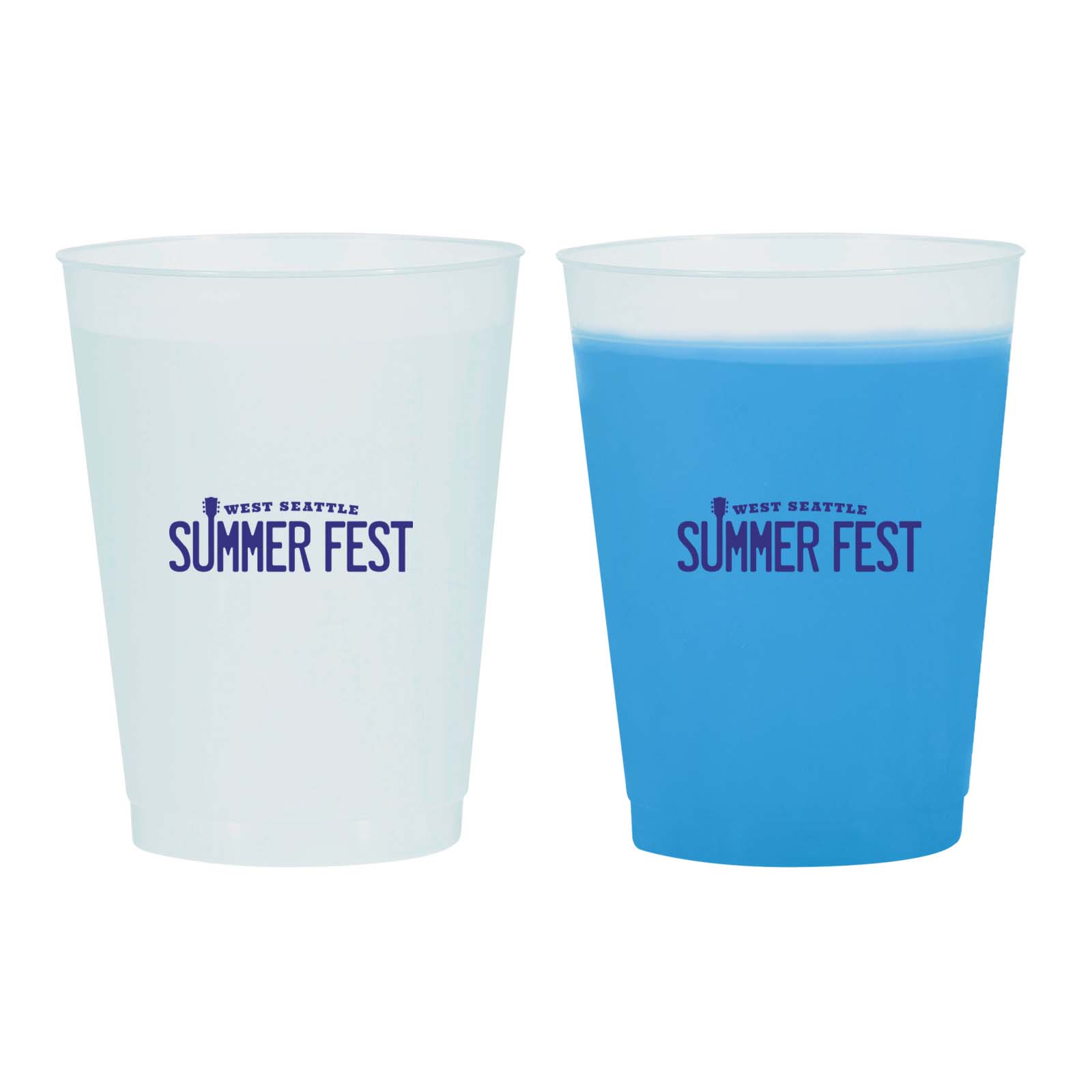 16 oz. Frosted Mood Reusable Flex Stadium Cup 4