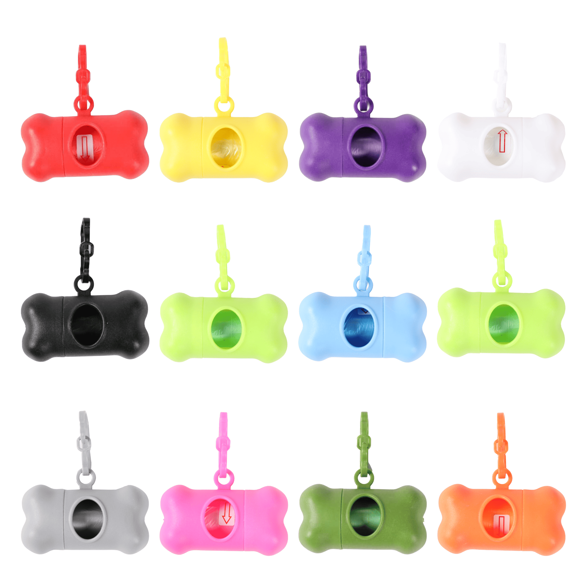 Custom Logo Bone Shaped Pet Waste Dispenser 4