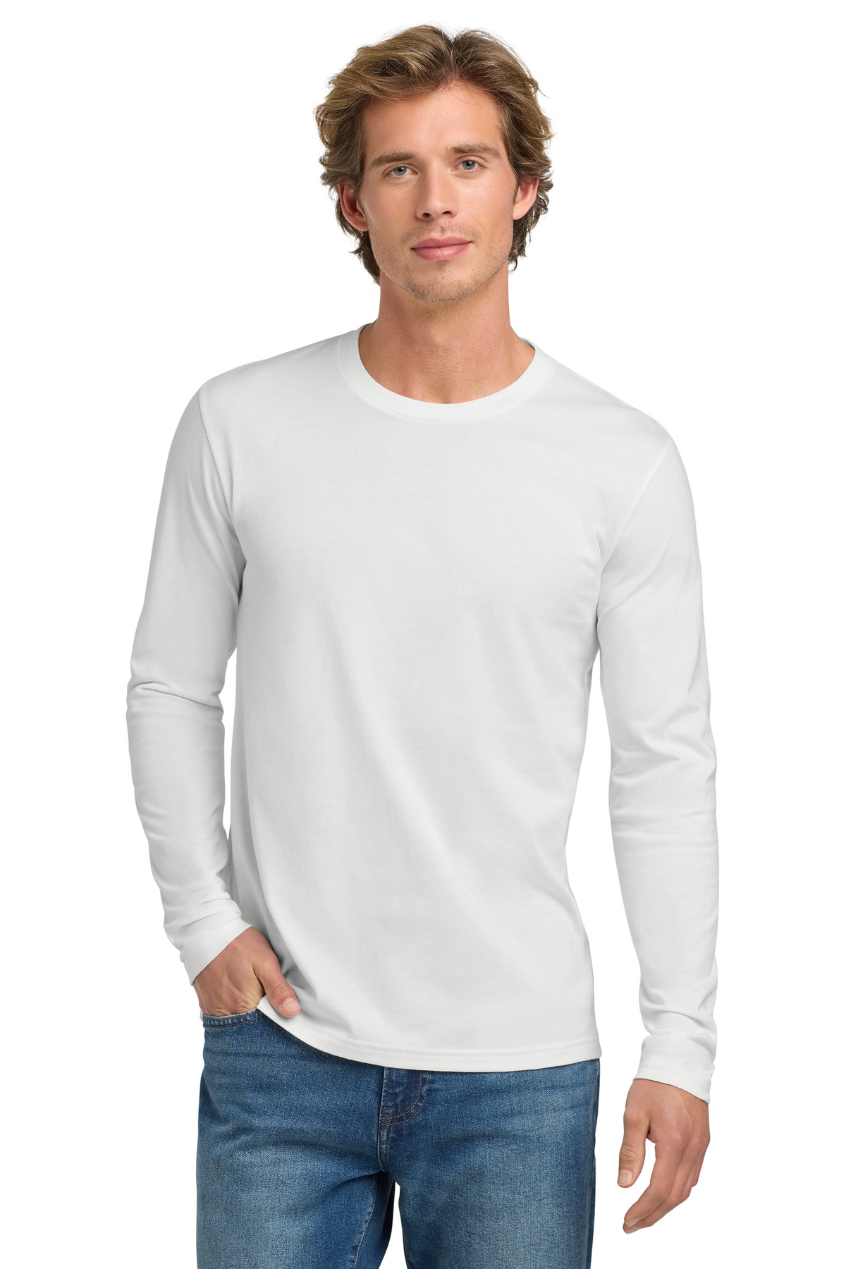 Next Level Apparel Cotton Long Sleeve Tee. NL3601 7