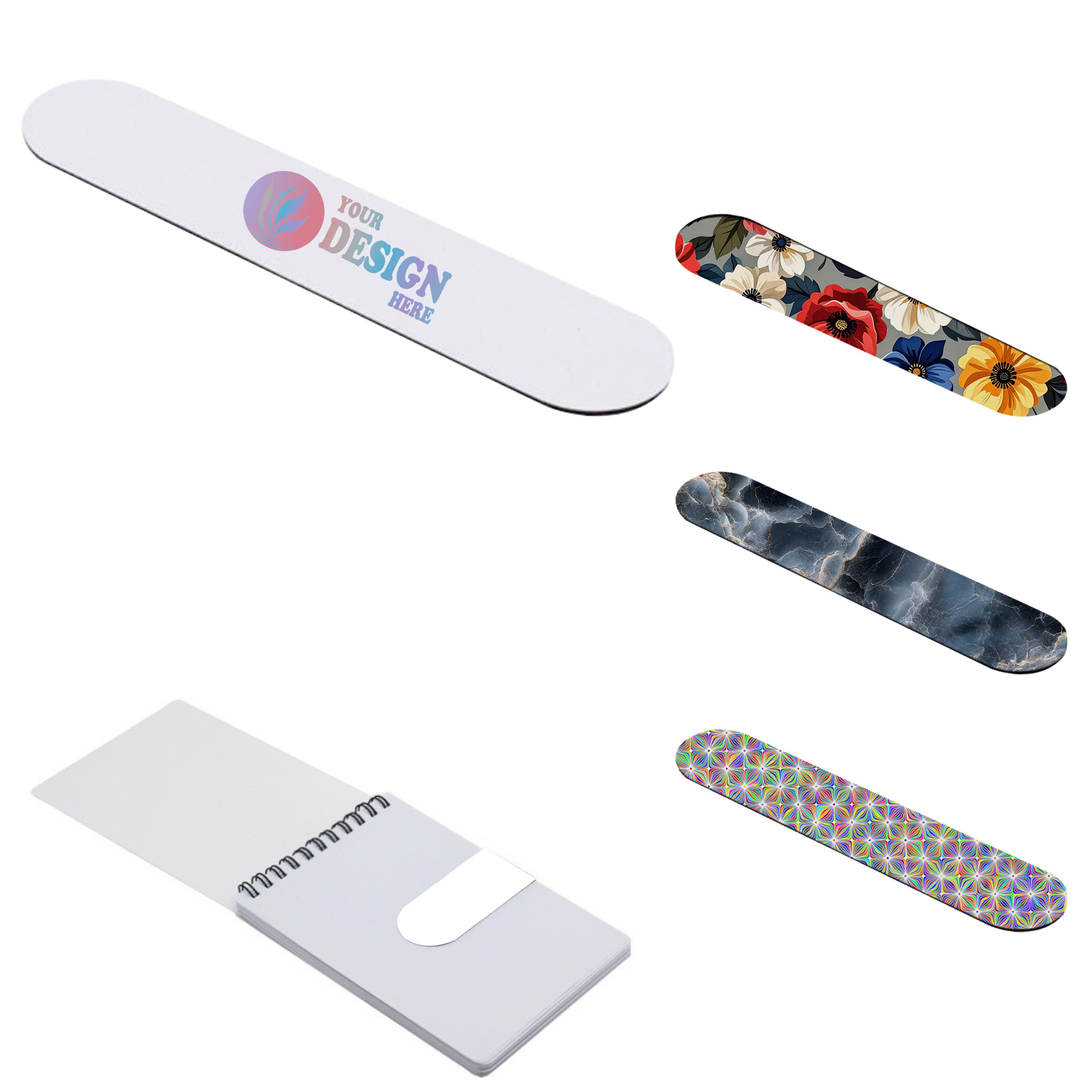 Full Color Custom Magnetic Bookmark 2