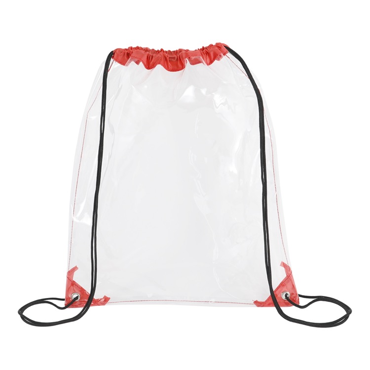 Clear Drawstring Cinch Backpack 37
