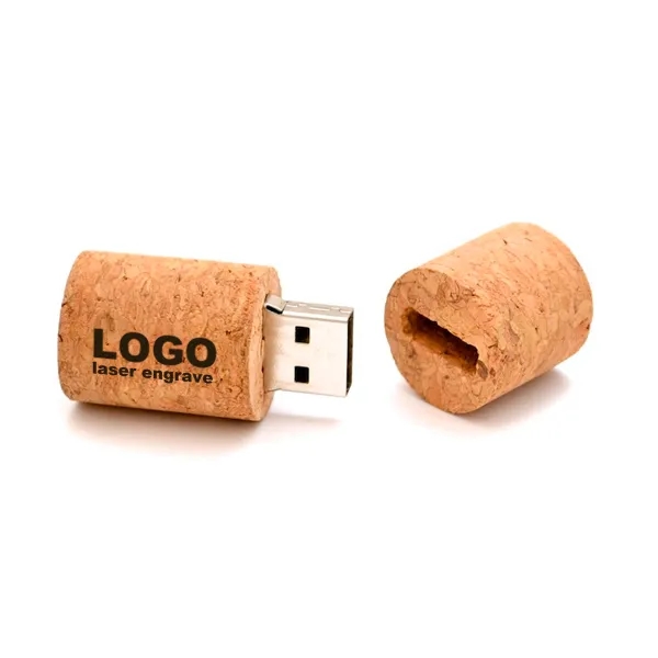Cork Usb Flash Drive Memory Stick 5