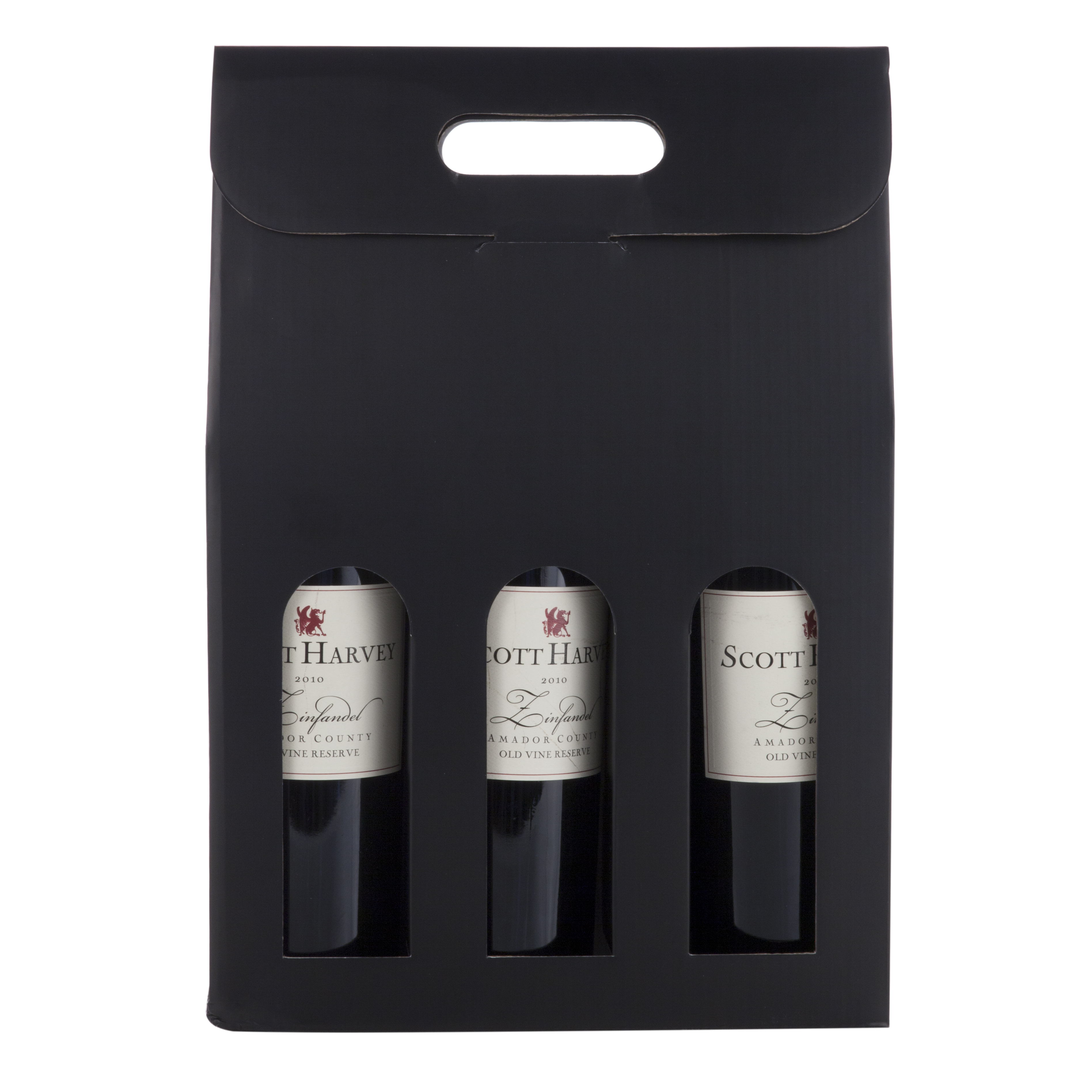 Cakewalk Marketplace: 3-Bottle Wine Carrier Box 3