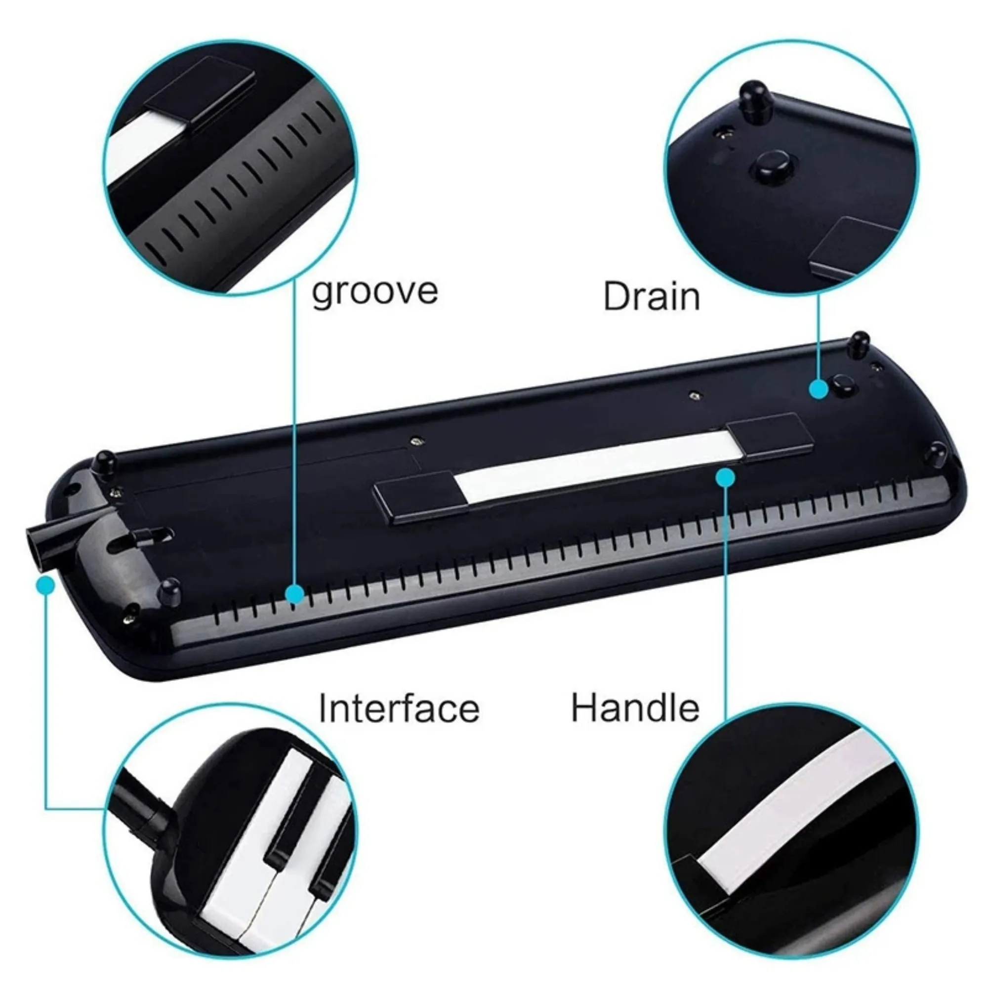 32 Keys Melodica Instrument, Air Piano Keyboard Pianica 11