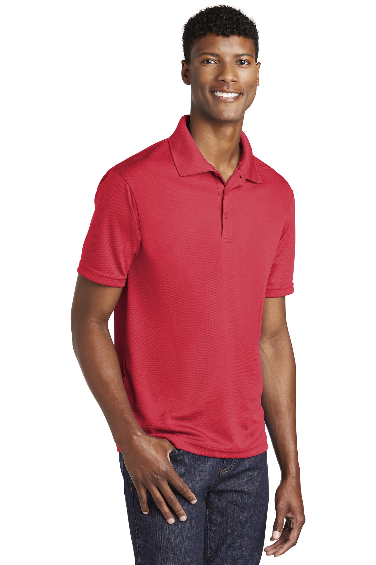 Sport-Tek® PosiCharge RacerMesh Polo 18