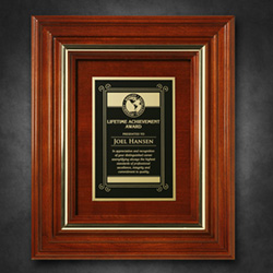 Americana Plaque with Wood Insert 4