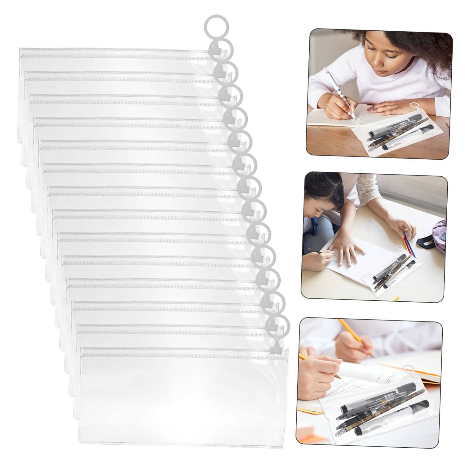 Clear PVC Pencil Bag 4