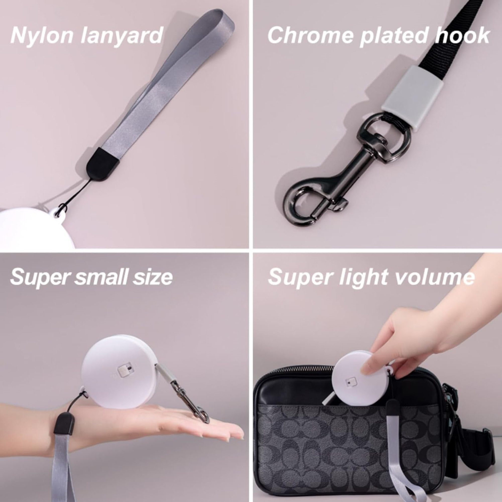 Pet Mini Retractable Dog Leash 3