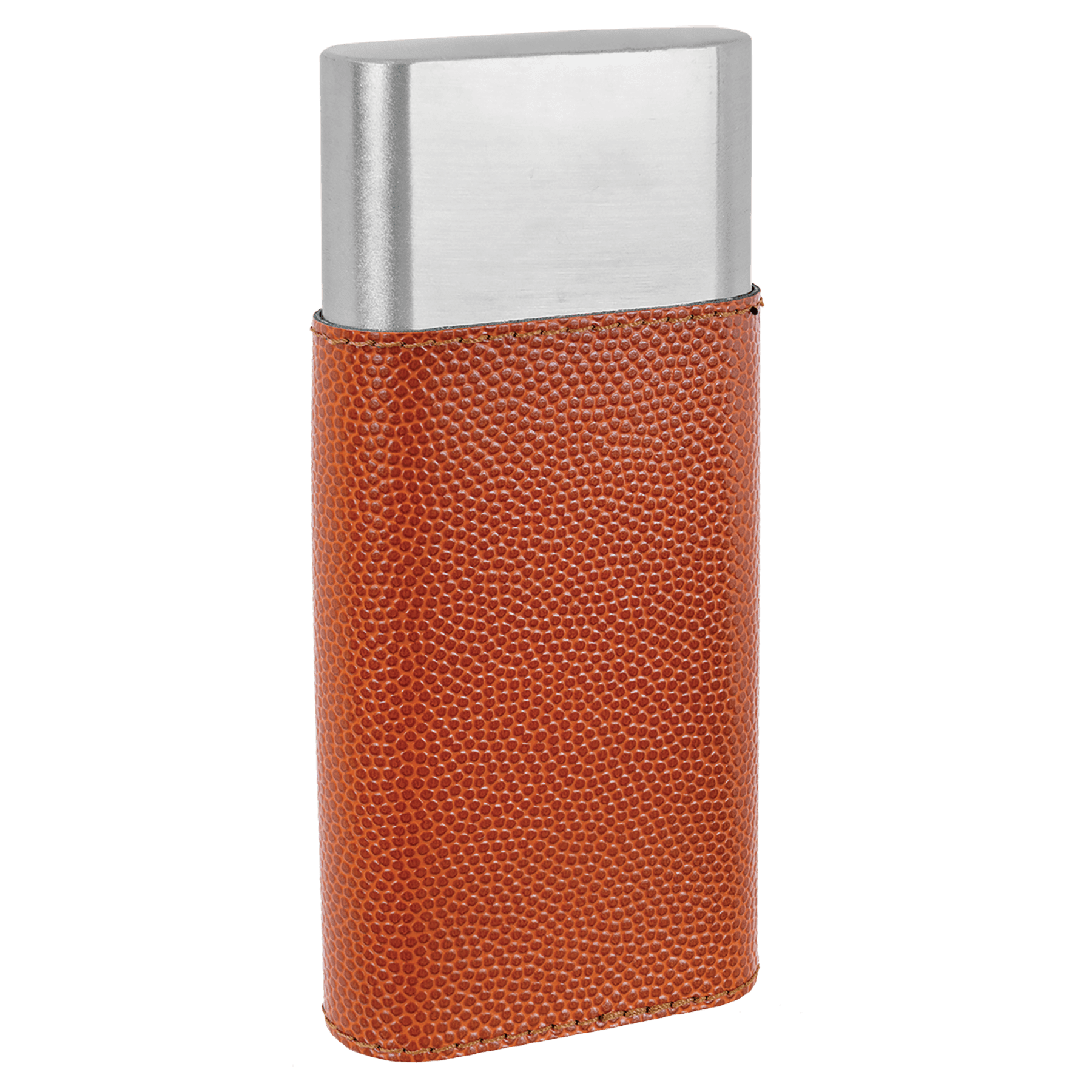 Basketball Leatherette Cigar Case with Cutter 3