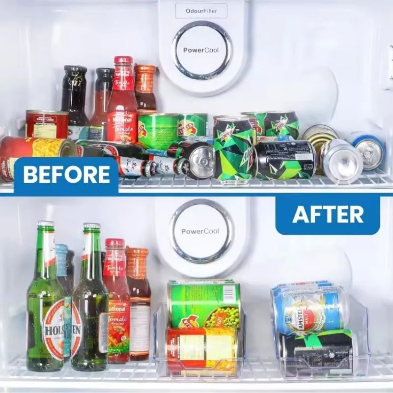 Clear Soda Can Organizer for Kitchen 4
