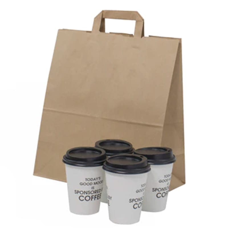 13 X 15 Inch Custom Paper Shopping Bag With Handles 5