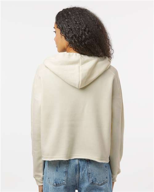 Women's Angel Fleece Crop Hooded Sweatshirt - W23101 13