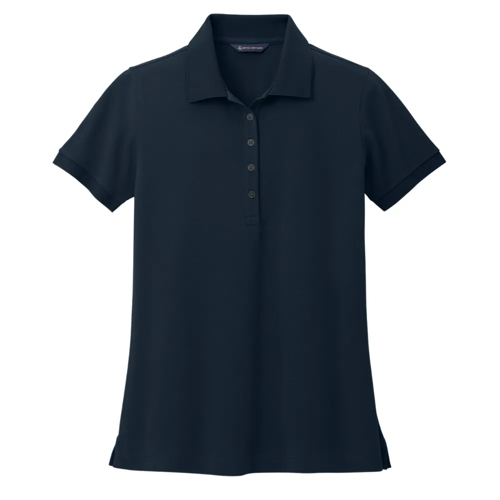 Brooks Brothers(R) Women's Pima Cotton Pique Polo 5