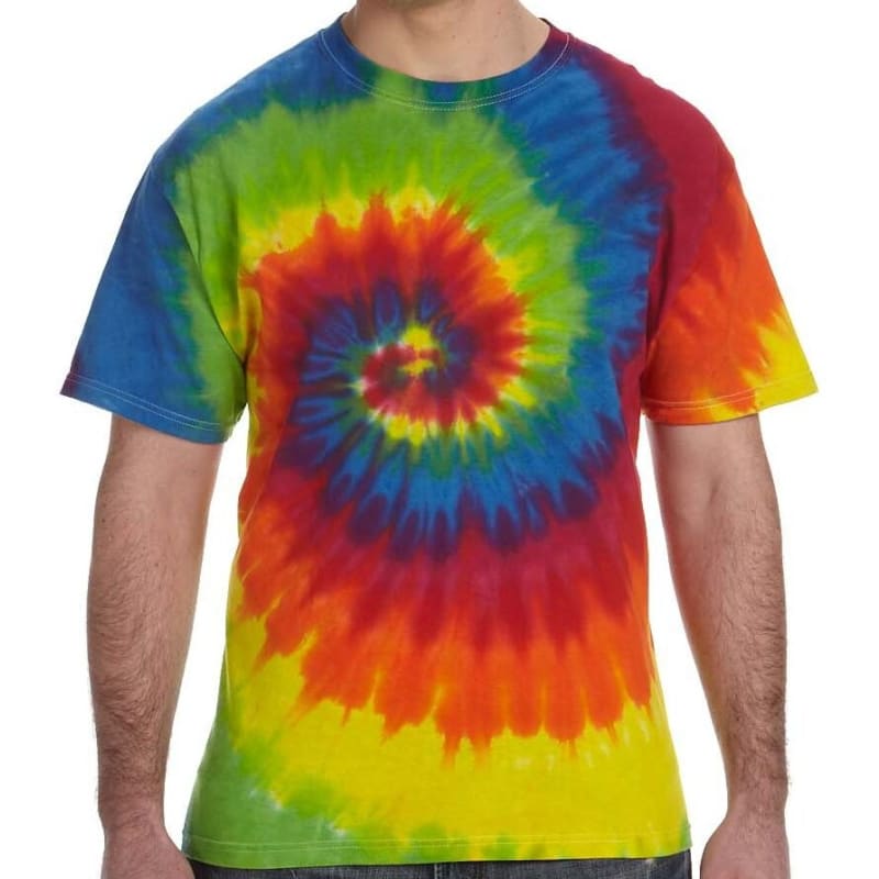 Tie-Dye 5.4 Oz., 100% Cotton Tie-Dyed T-Shirt 39