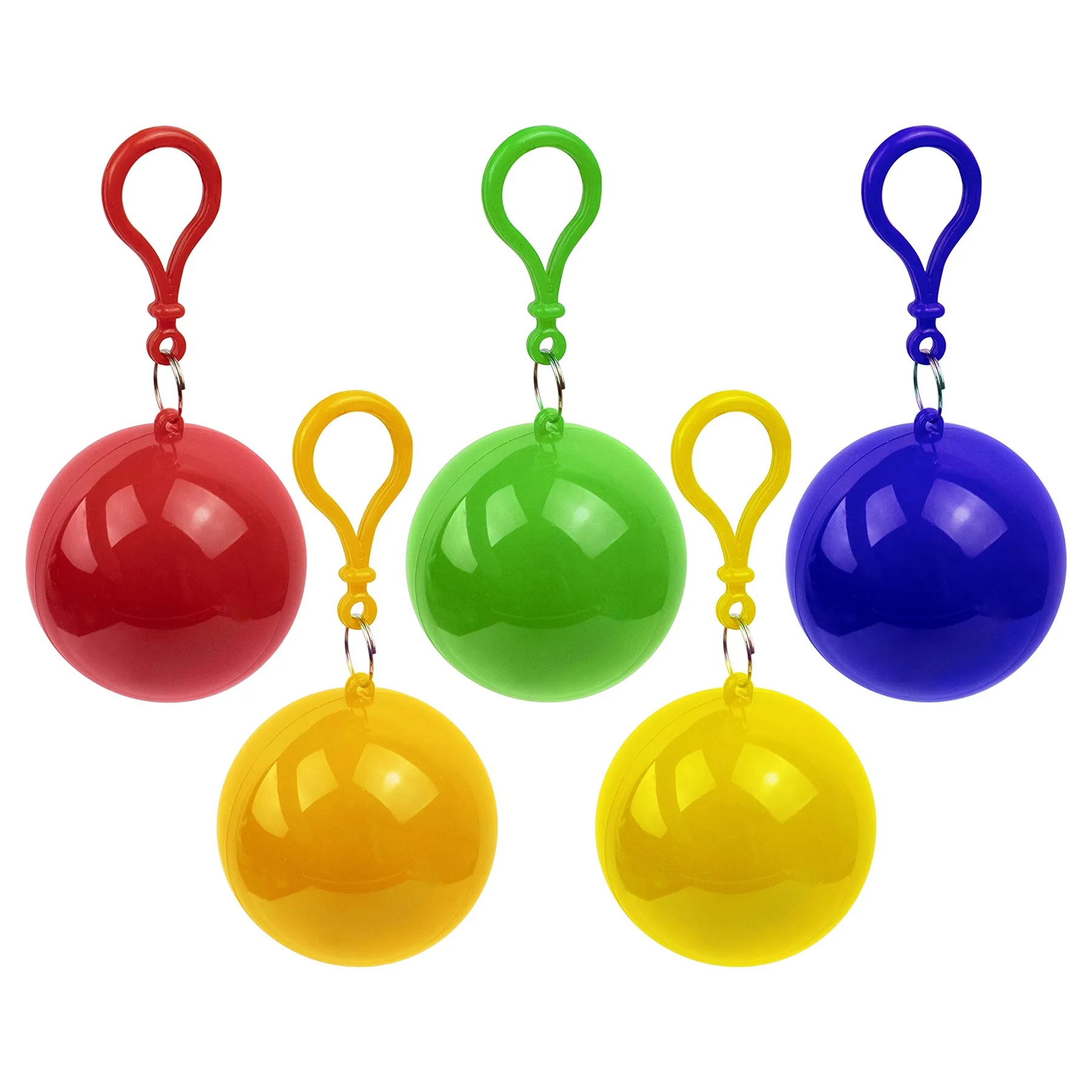 Raincoats Keychains with Ball 8