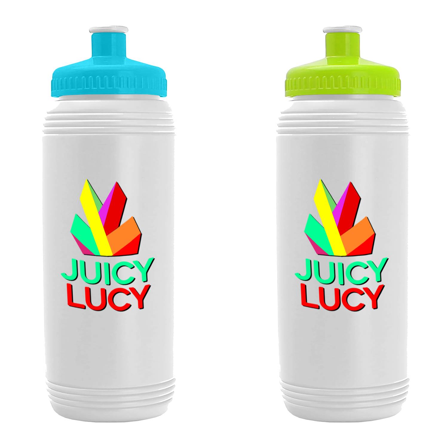 Eco Friendly Push Pull Lid Sports Bottle, 16oz. 2