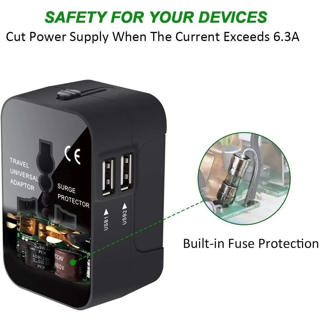 Worldwide All in One Universal Travel Adaptor 1
