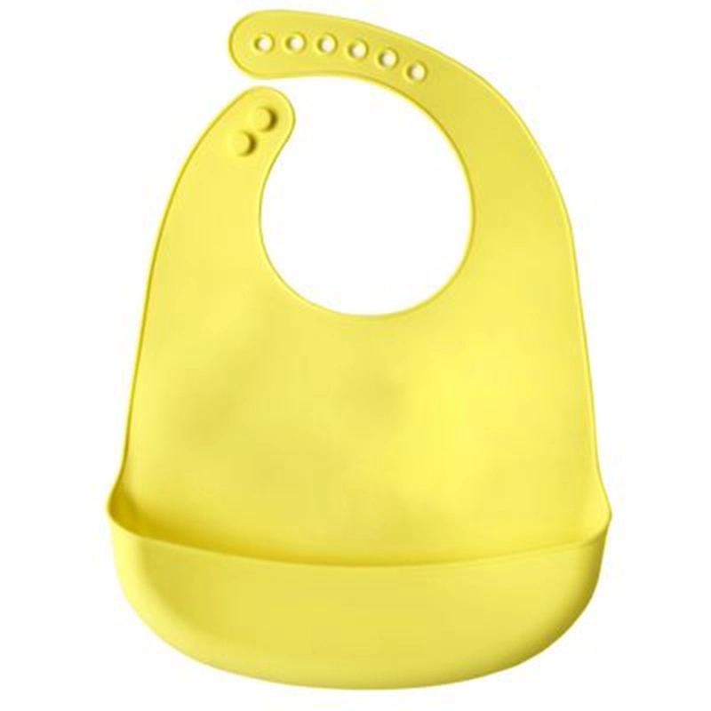 Silicone Baby Bib Set Adjustable Catch All Waterproof 19