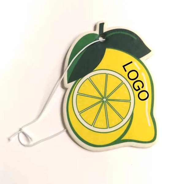 Custom Air Fresheners for Cars - Lemon Scent 6