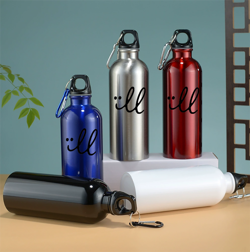 Sports Water Bottle with Carabiner 3