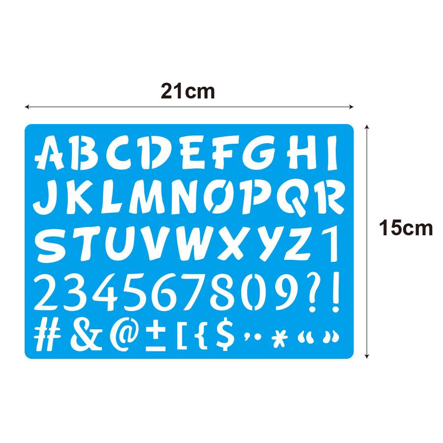 Custom Plastic Stencil 2