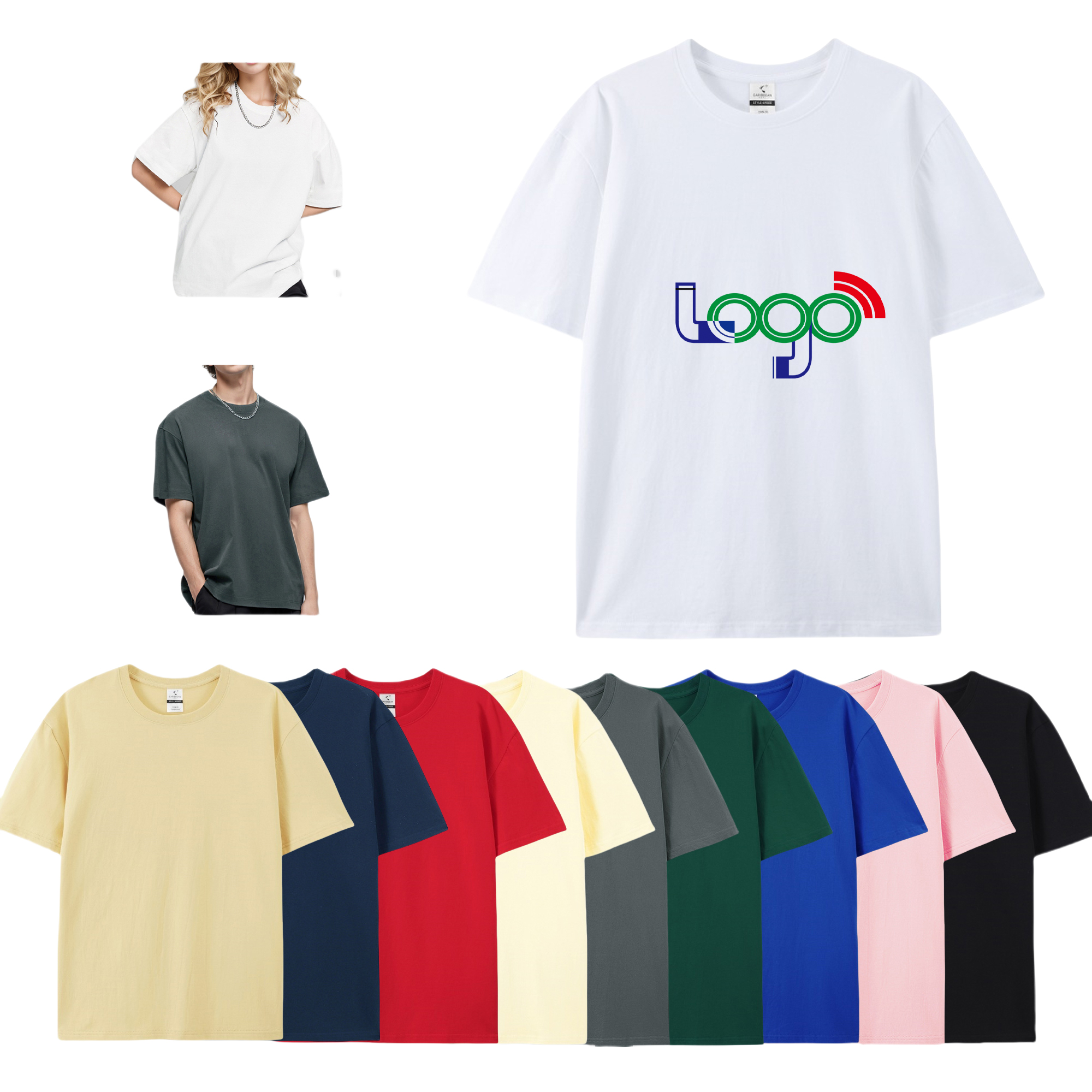100% Cotton Short Sleeves MOQ10 1