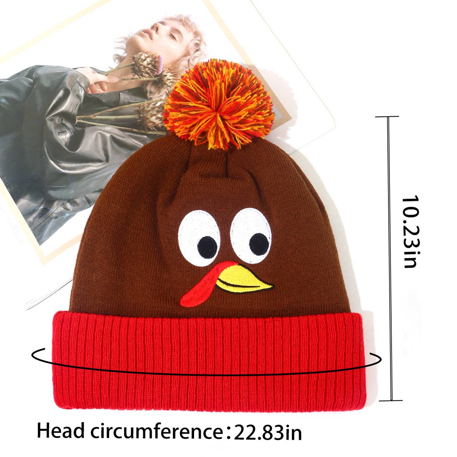 Custom Thanksgiving Turkey/Winter Hat 6