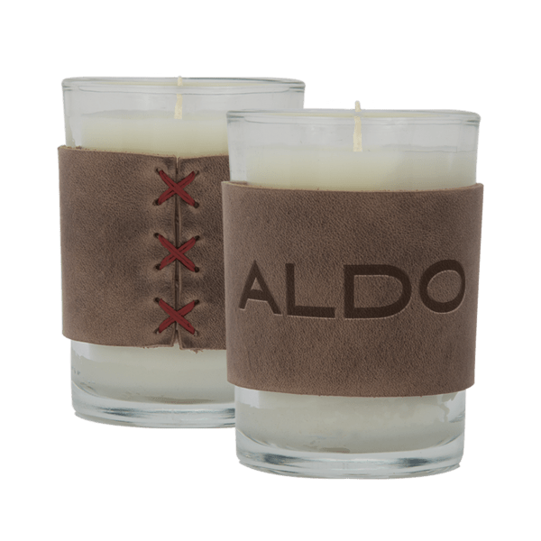 Harper 8 oz. Leather Wrapped Candle 41