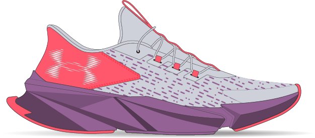 Girls' Pre-School UA Scramjet 5 AL Running Shoes 3