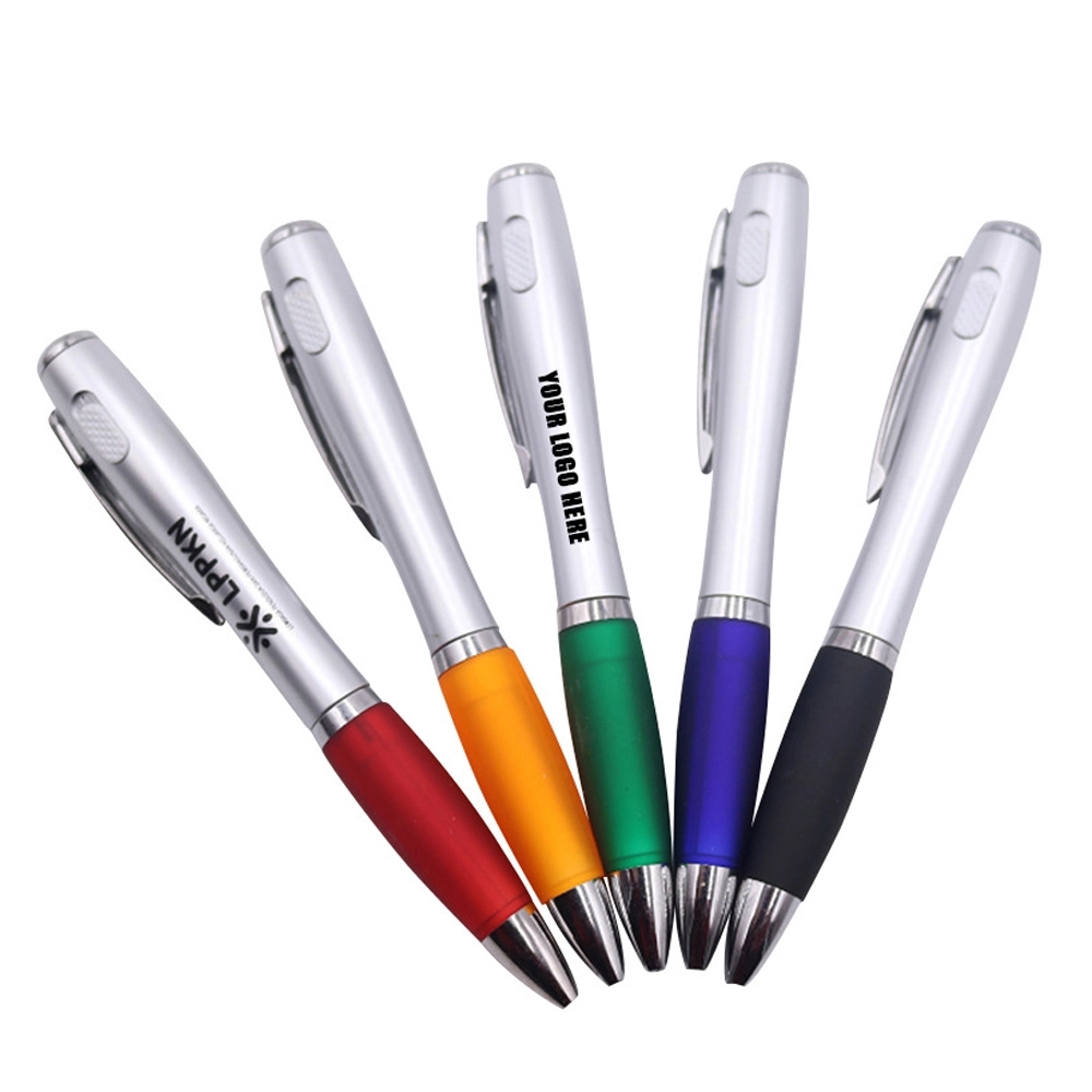 Promotional Ballpoint Pen with LED Light 2