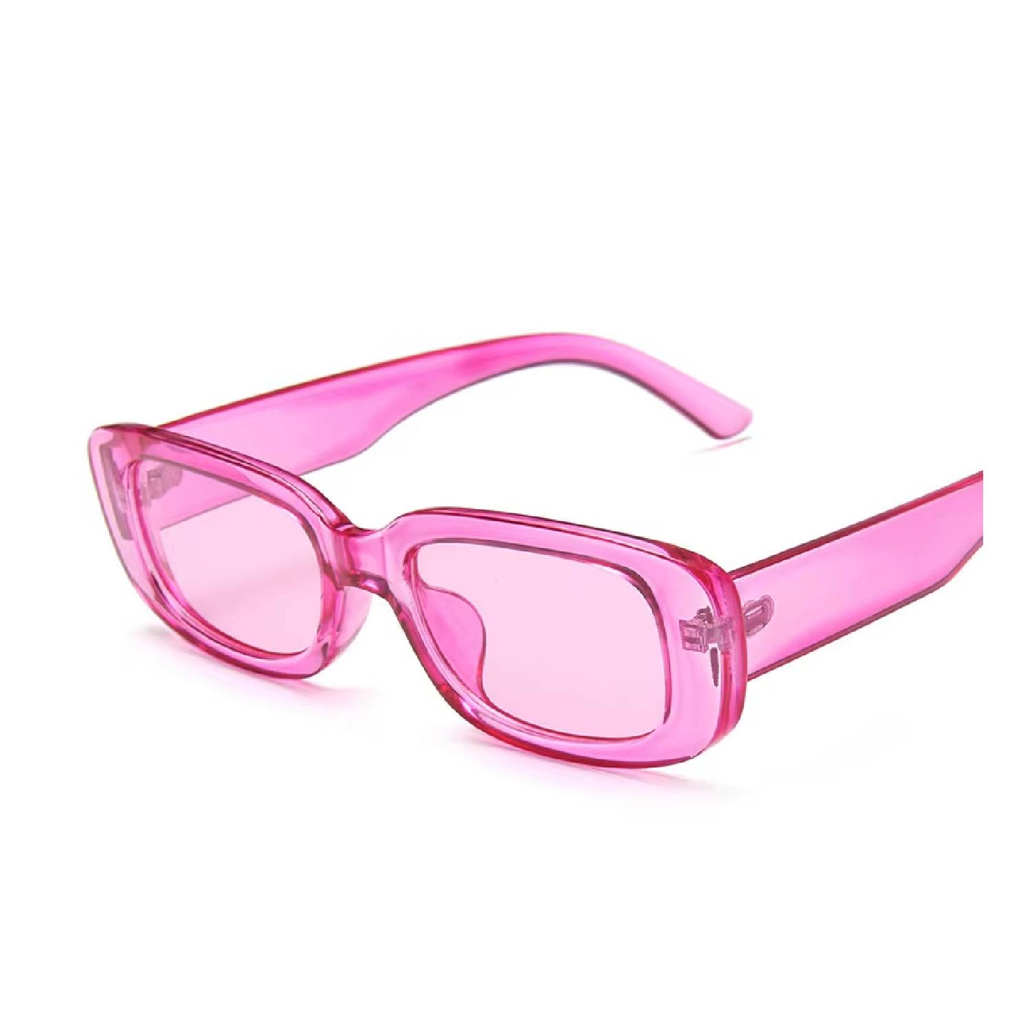 Unisex Rectangle Polycarbonate Sunglasses 2