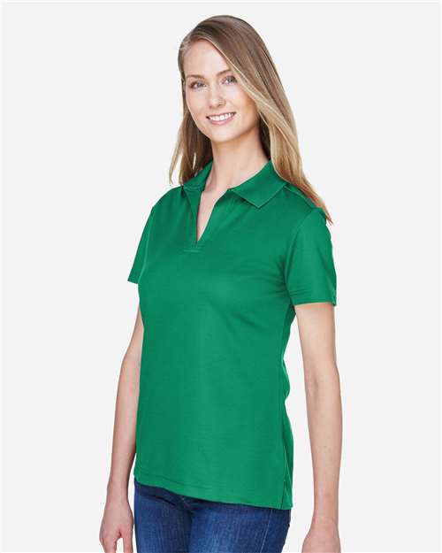 Women's CrownLux Performance® Plaited Polo - DG20W 87