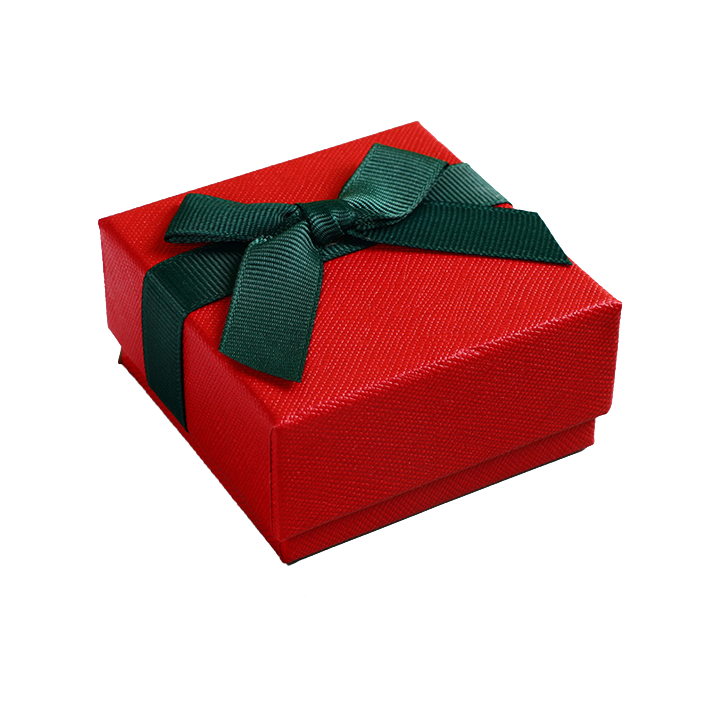 Paper Square Bow Jewelry Gift Box 8