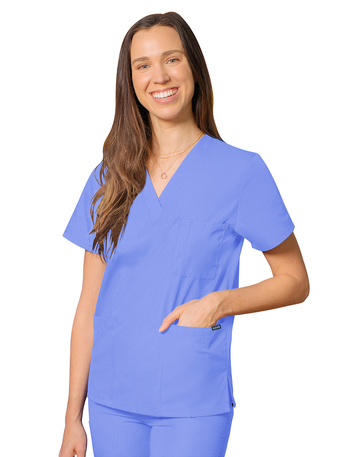 Adar - Universal - Unisex 3-Pocket V-Neck Top 22