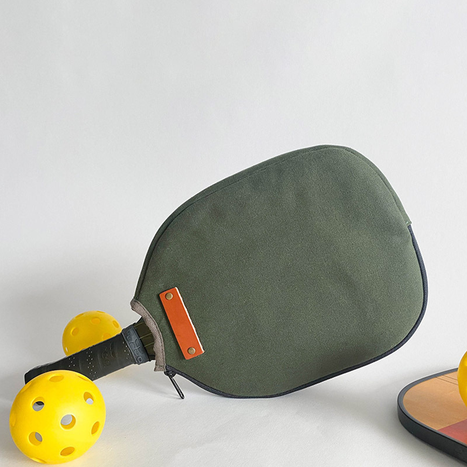 Personalized Canvas Pickleball Paddle Cover 5