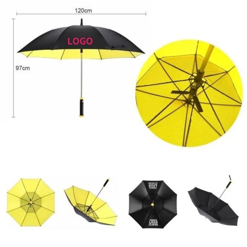 Umbrella with Cooling Fan 2