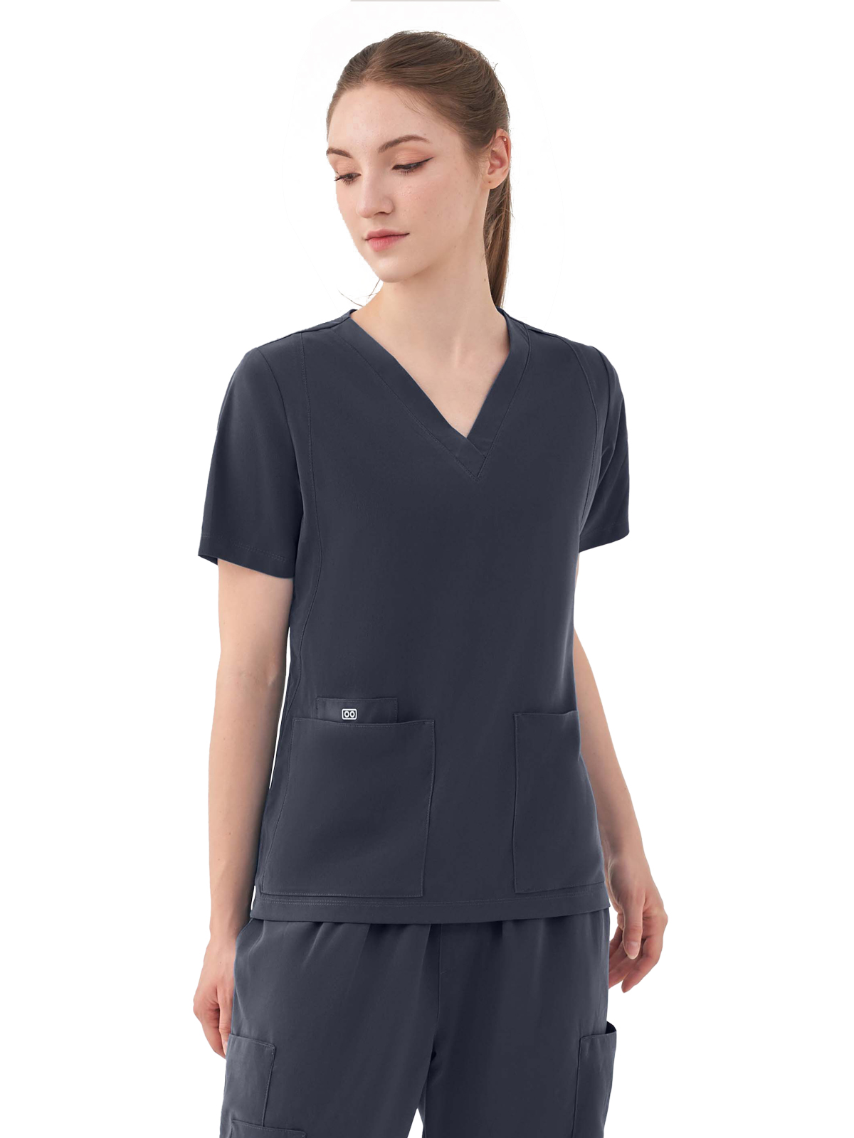Parkley Quantum - Women's Five-Pocket AURORA V-Neck Top 9