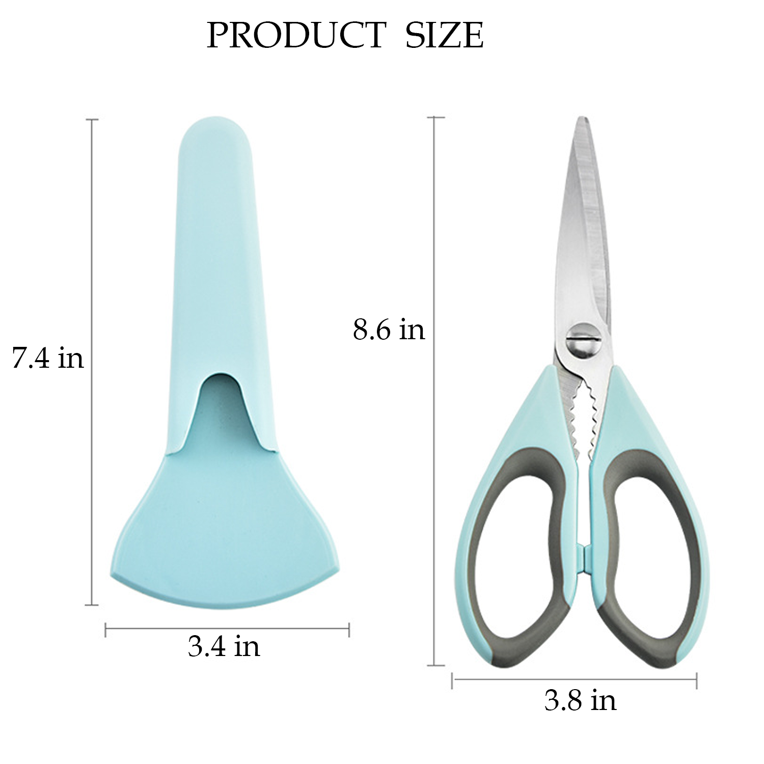 Heavy Duty Meat Scissors 2