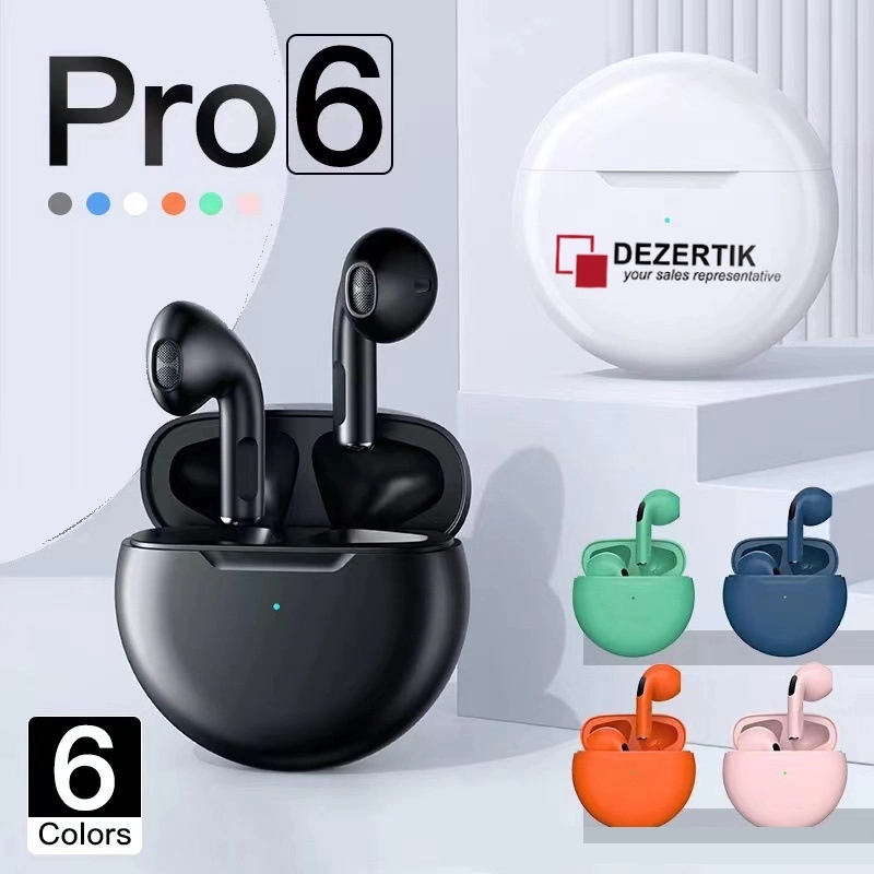 Bluetooth Earbuds W/ Round Case 2