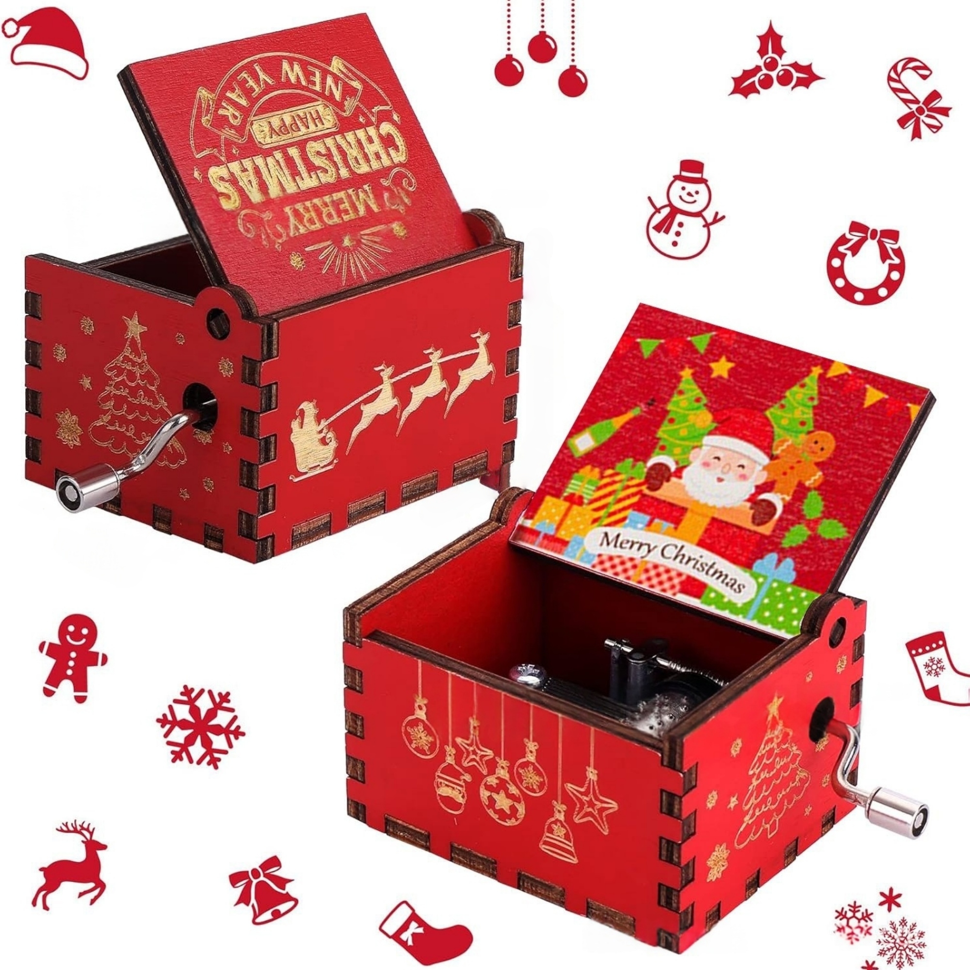 Christmas Music Box Gift 4
